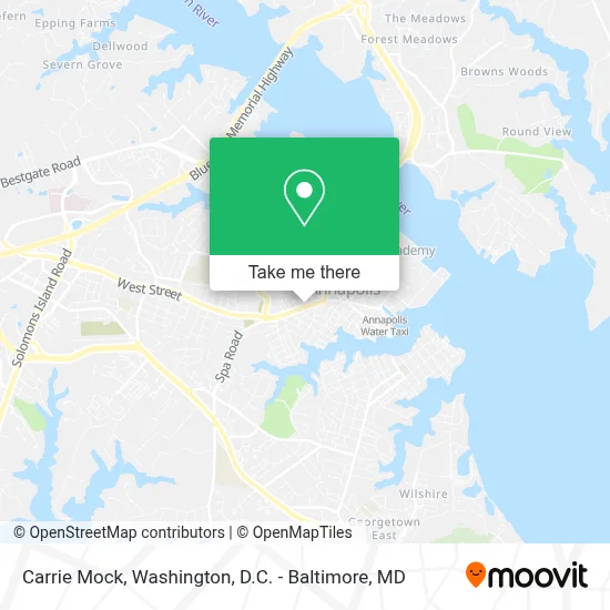 Carrie Mock map