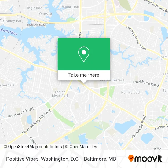 Positive Vibes map