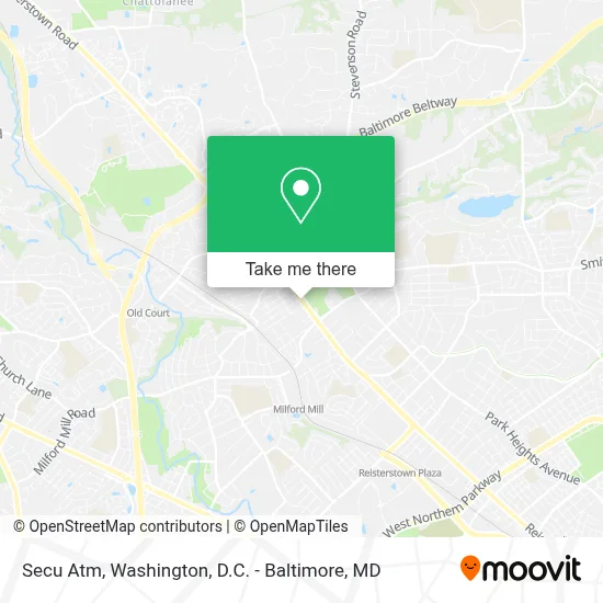Secu Atm map