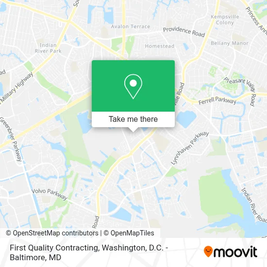 First Quality Contracting map