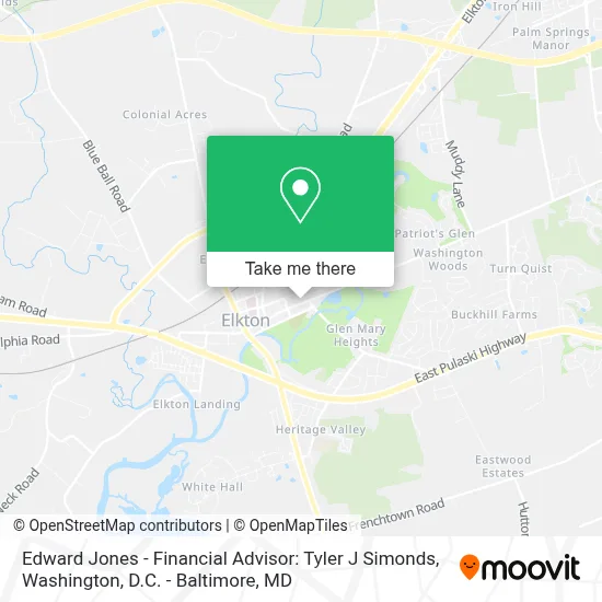 Edward Jones - Financial Advisor: Tyler J Simonds map
