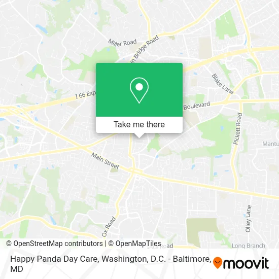 Happy Panda Day Care map