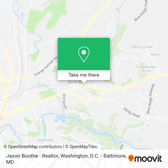 Jason Boothe - Realtor map