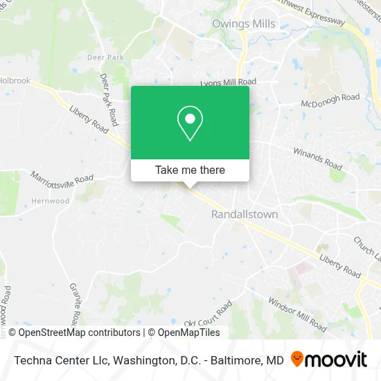 Techna Center Llc map
