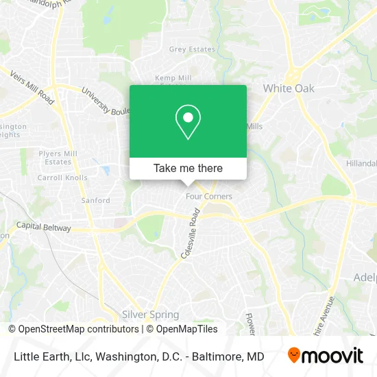 Little Earth, Llc map