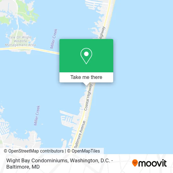Wight Bay Condominiums map
