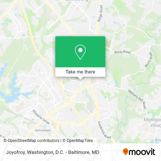 Joyofroy map