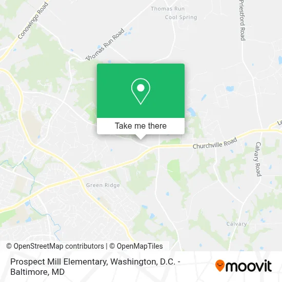 Prospect Mill Elementary map
