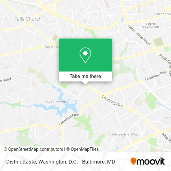 Distincttaste map