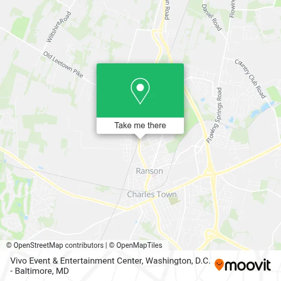Vivo Event & Entertainment Center map