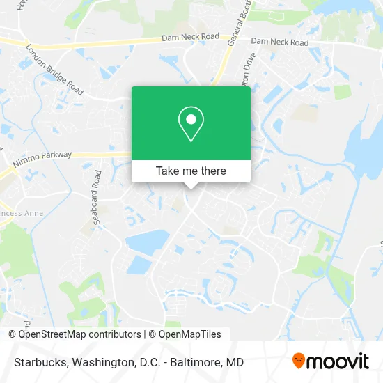 Starbucks map