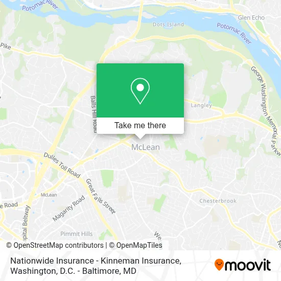 Nationwide Insurance - Kinneman Insurance map