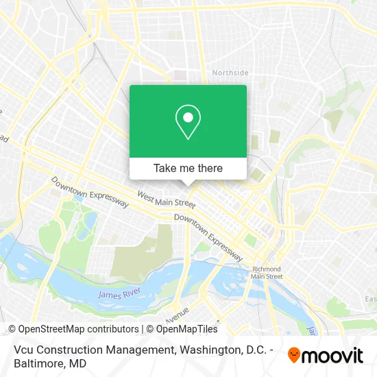 Vcu Construction Management map