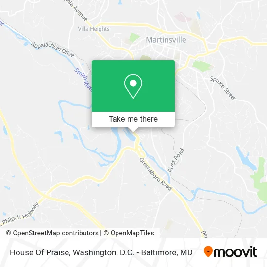 House Of Praise map