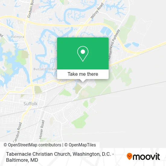 Tabernacle Christian Church map