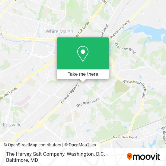 The Harvey Salt Company map