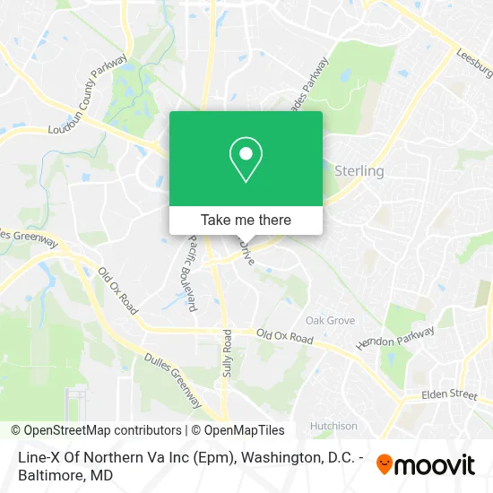 Line-X Of Northern Va Inc (Epm) map