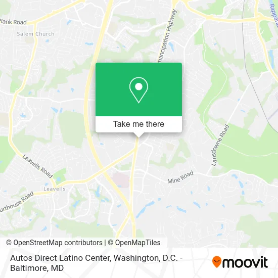 Autos Direct Latino Center map