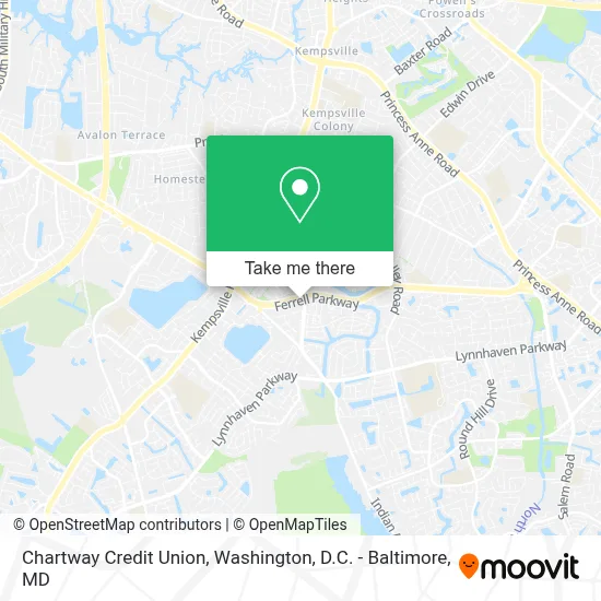 Chartway Credit Union map