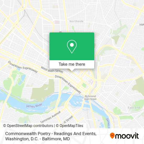 Commonwealth Poetry - Readings And Events map