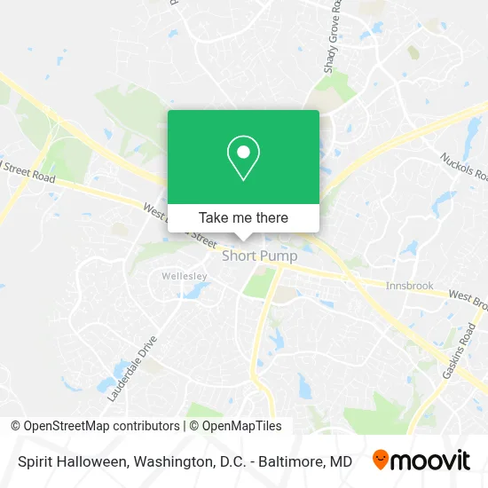 Spirit Halloween map