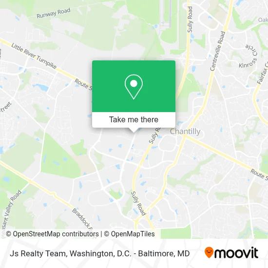 Js Realty Team map