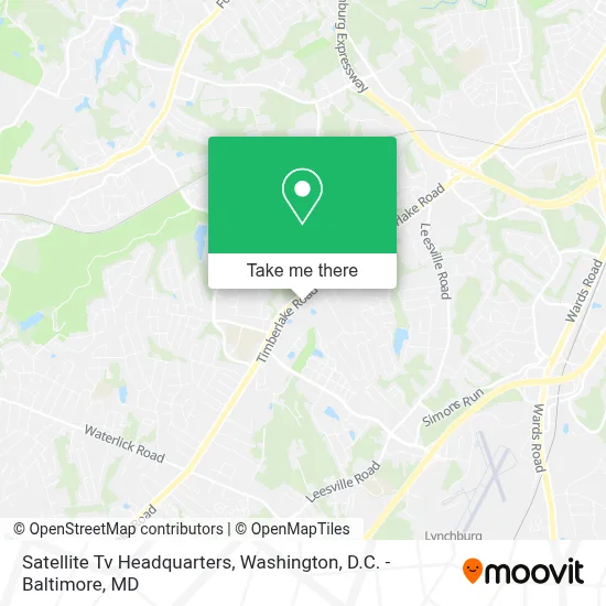 Satellite Tv Headquarters map