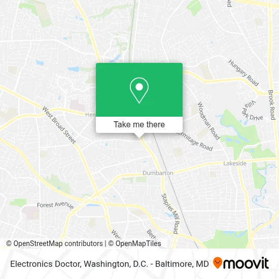 Electronics Doctor map