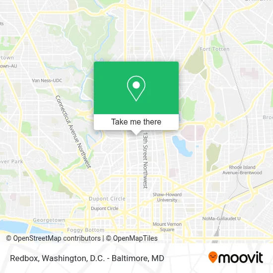 Redbox map