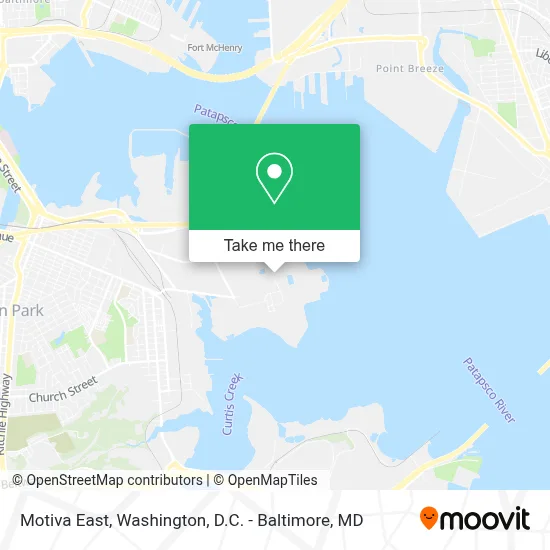 Motiva East map