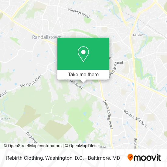 Rebirth Clothing map