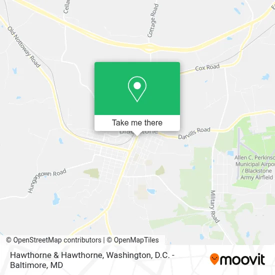 Hawthorne & Hawthorne map
