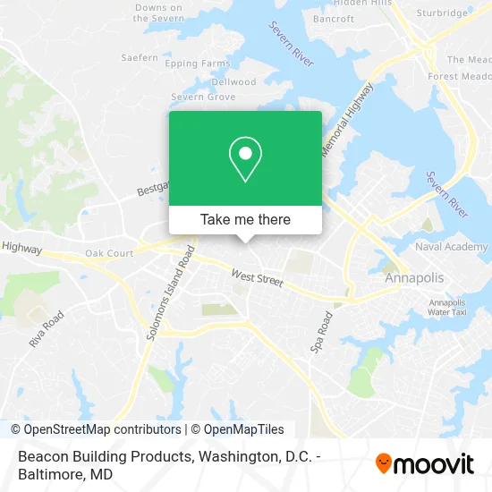 Beacon Building Products map