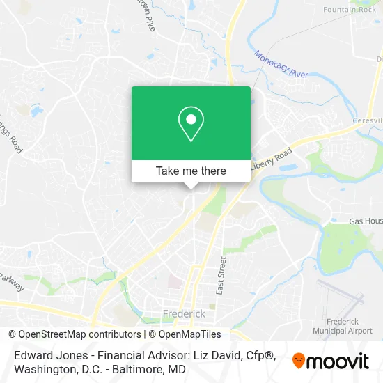 Edward Jones - Financial Advisor: Liz David, Cfp® map