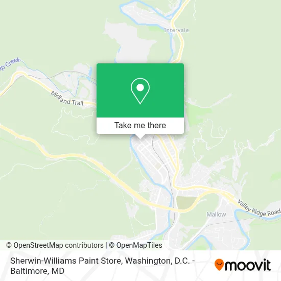 Sherwin-Williams Paint Store map