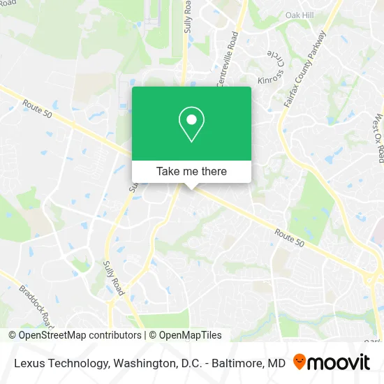 Lexus Technology map