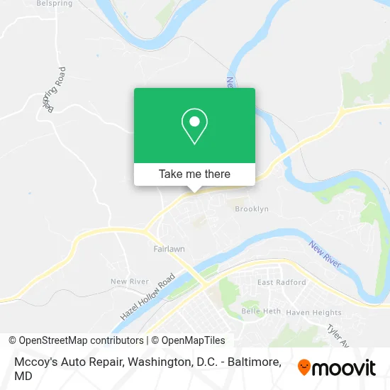 Mccoy's Auto Repair map