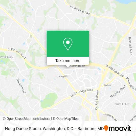 Hong Dance Studio map