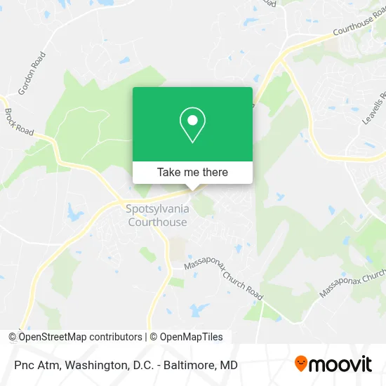 Pnc Atm map