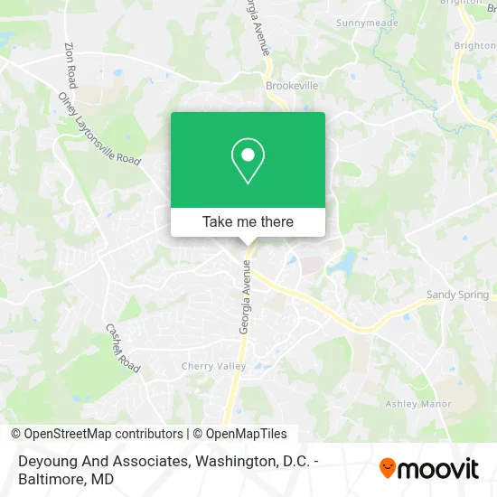 Deyoung And Associates map