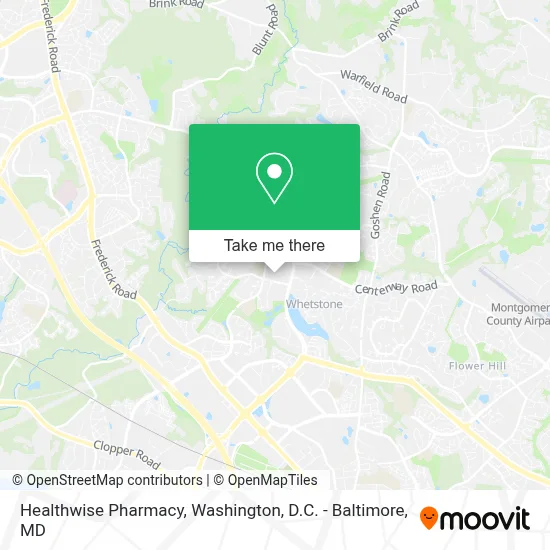 Healthwise Pharmacy map