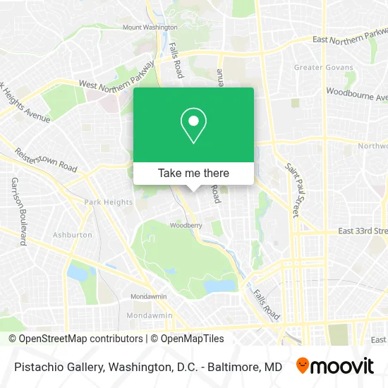 Pistachio Gallery map