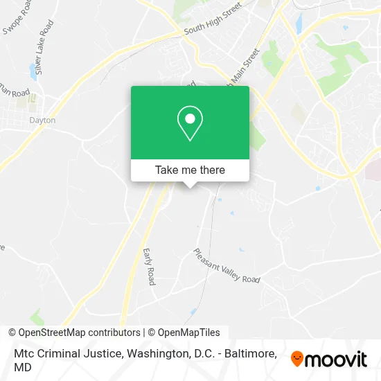 Mtc Criminal Justice map