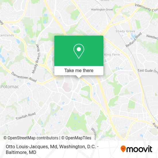 Otto Louis-Jacques, Md map
