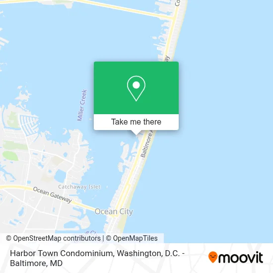Harbor Town Condominium map