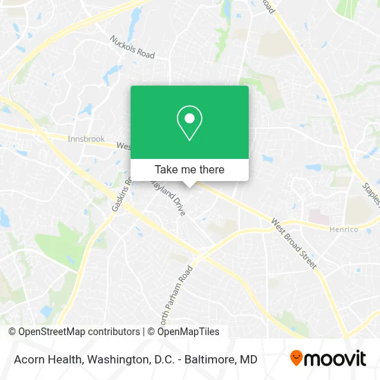 Acorn Health map