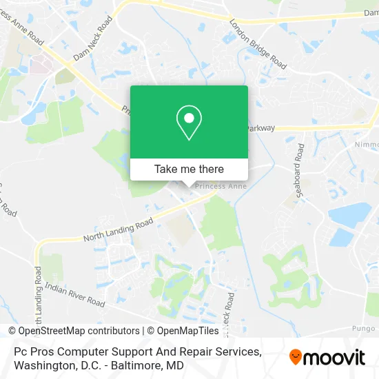 Pc Pros Computer Support And Repair Services map