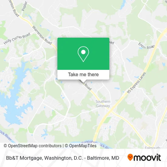 Bb&T Mortgage map