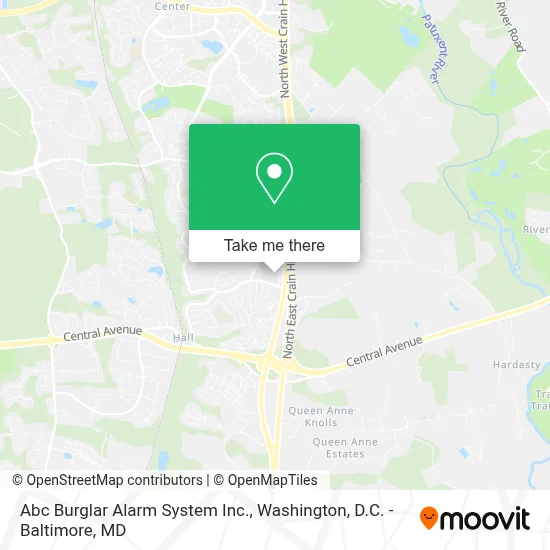 Abc Burglar Alarm System Inc. map