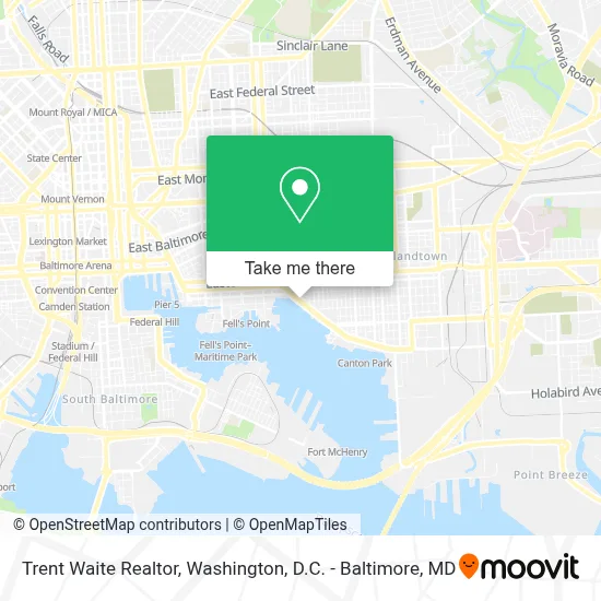 Trent Waite Realtor map